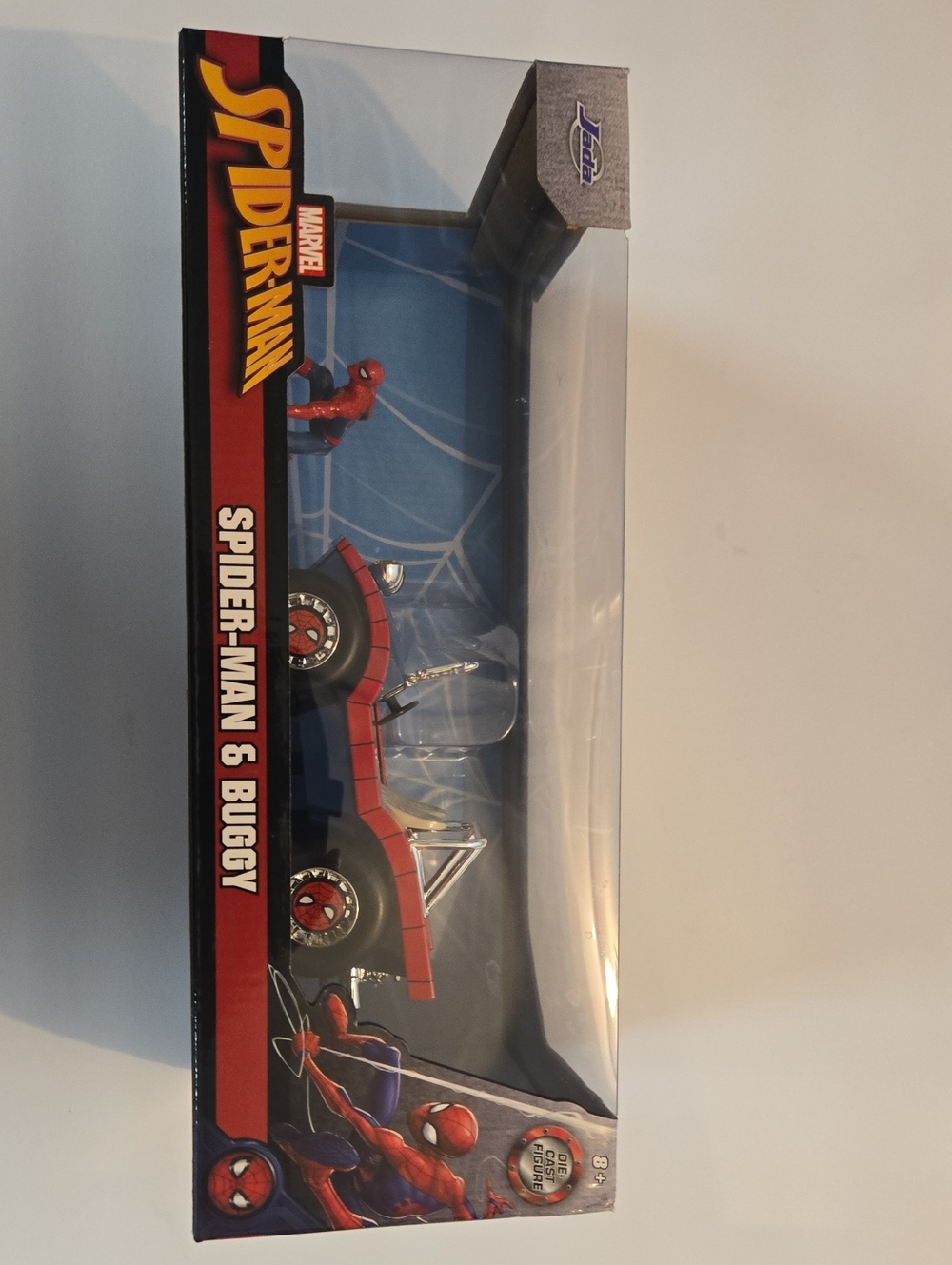 Marvel Spider-Man Red and Black Buggy with Spider-Man Figure